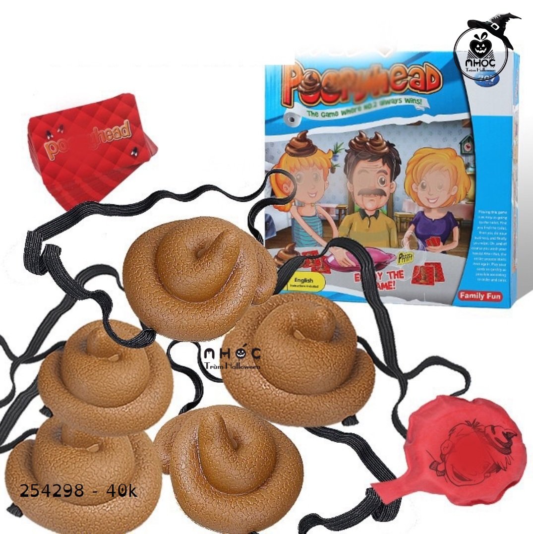 Bịt mắt Halloween cục shit - 4001