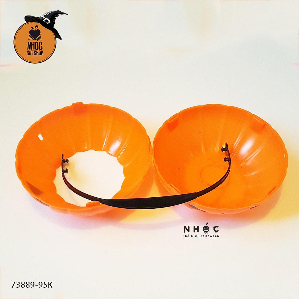 Giỏ bí ngô ráp - Đen - 3095