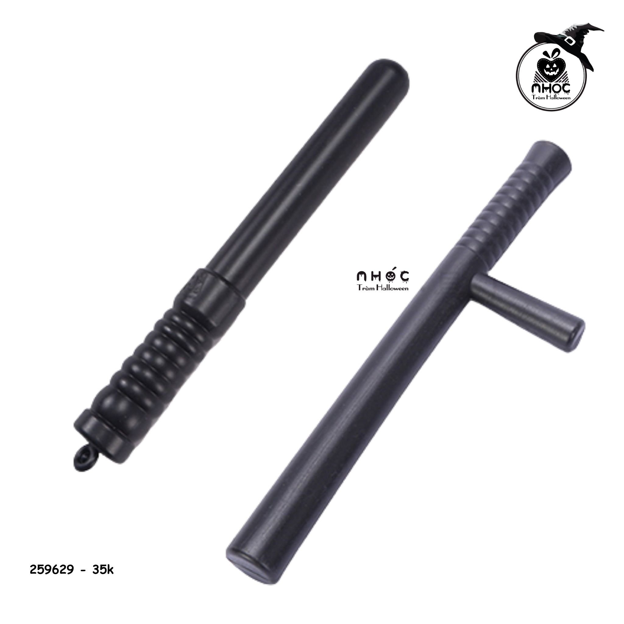 Vũ khí nhựa đen - Gậy dài - 3501