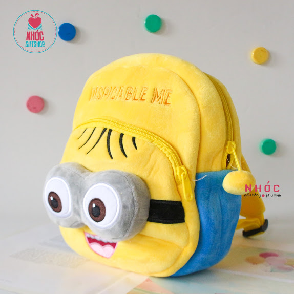 Balo bông kiểu thú - Minion - 15001