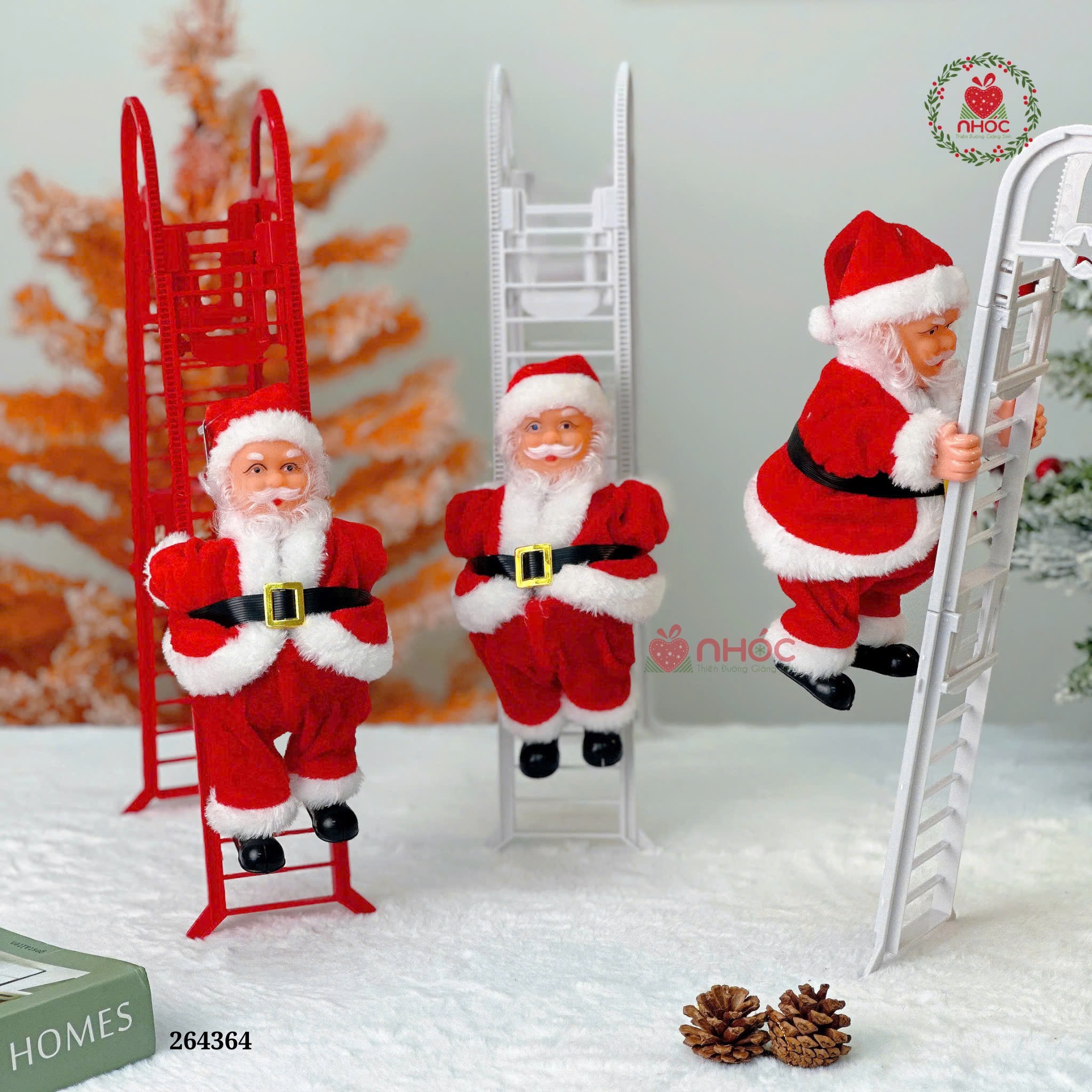 Ông già Noel nhạc leo cầu thang - 15310