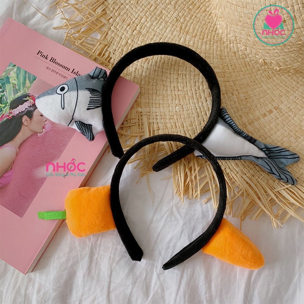 Băng đô đính củ cà rốt - 3501
