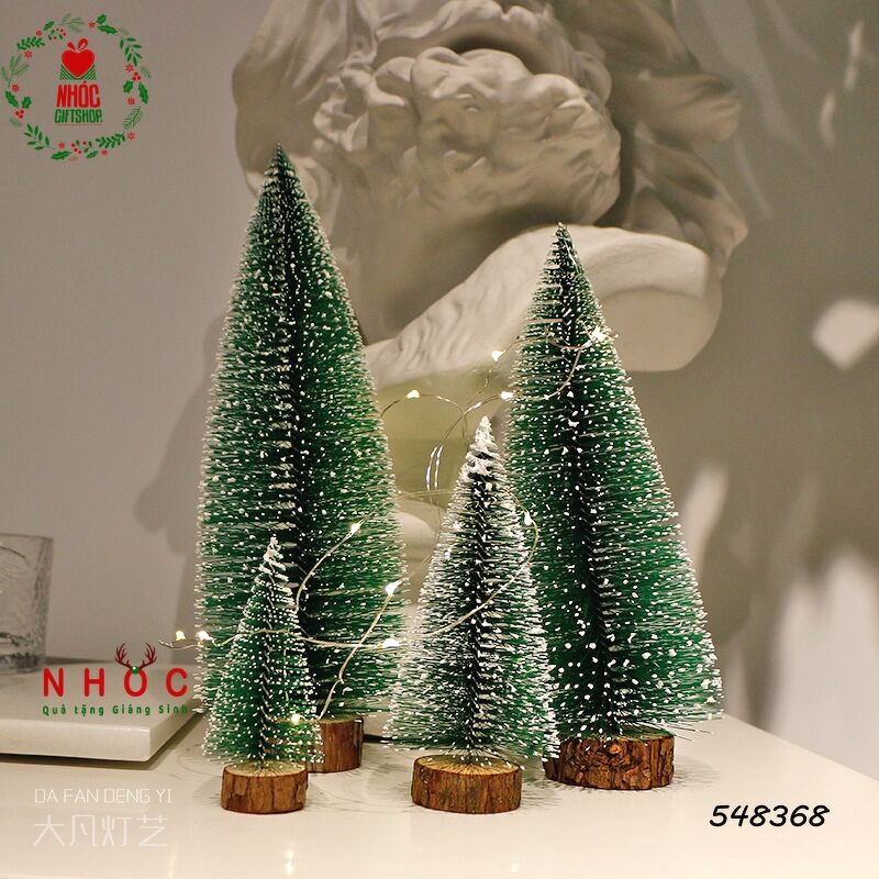Cây thông noel để bàn kim tuyến - 30120