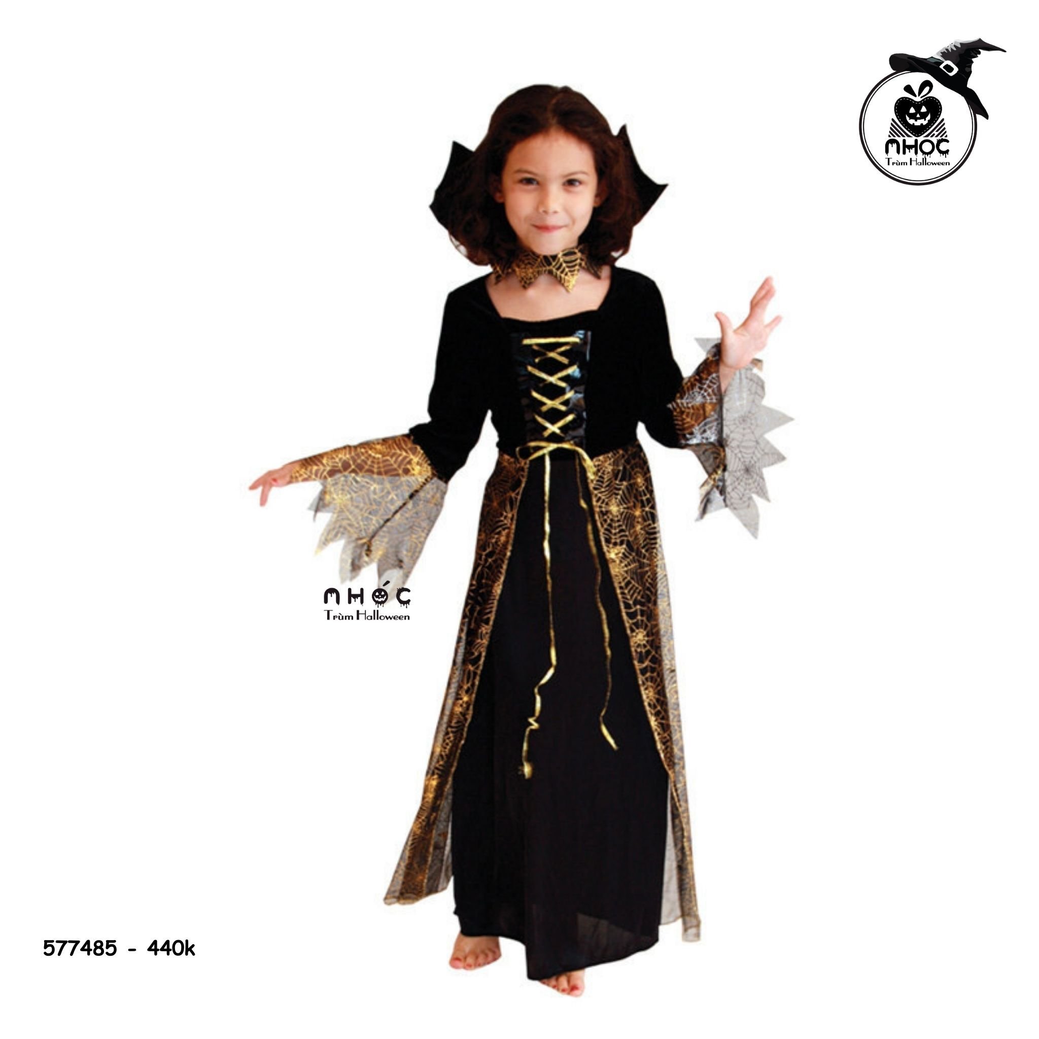 Đầm phù thuỷ Pretty Spider lưới nhện - Size L - 130440