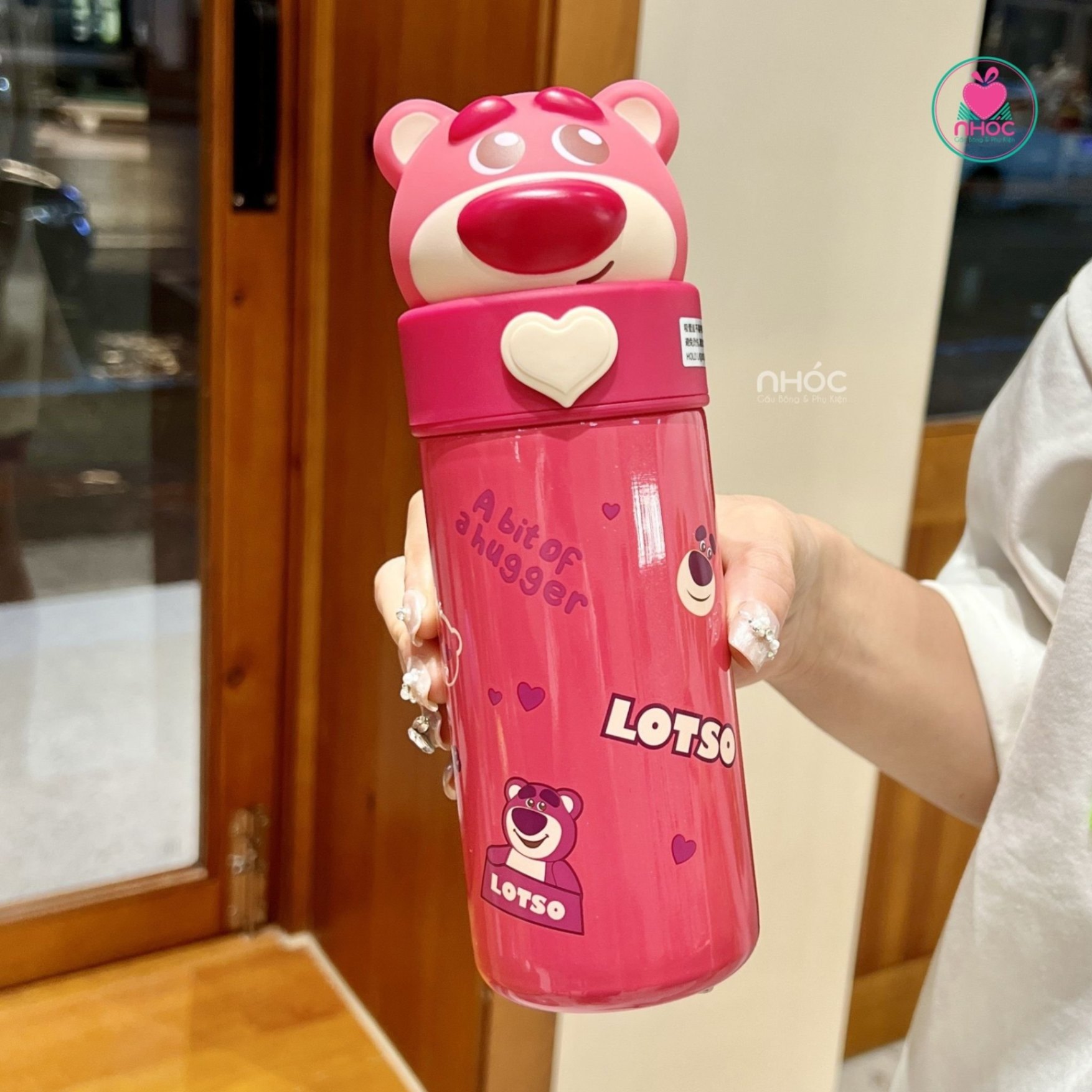 Bình giữ nhiệt nắp thú - Toy - 350280