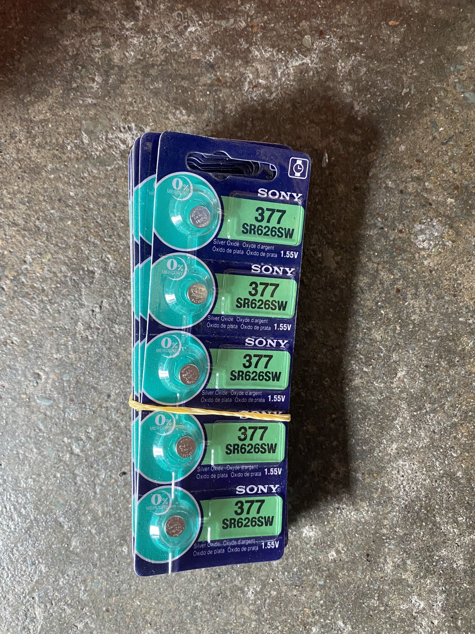 PIN - Đồng hồ SR626SW - 1.9