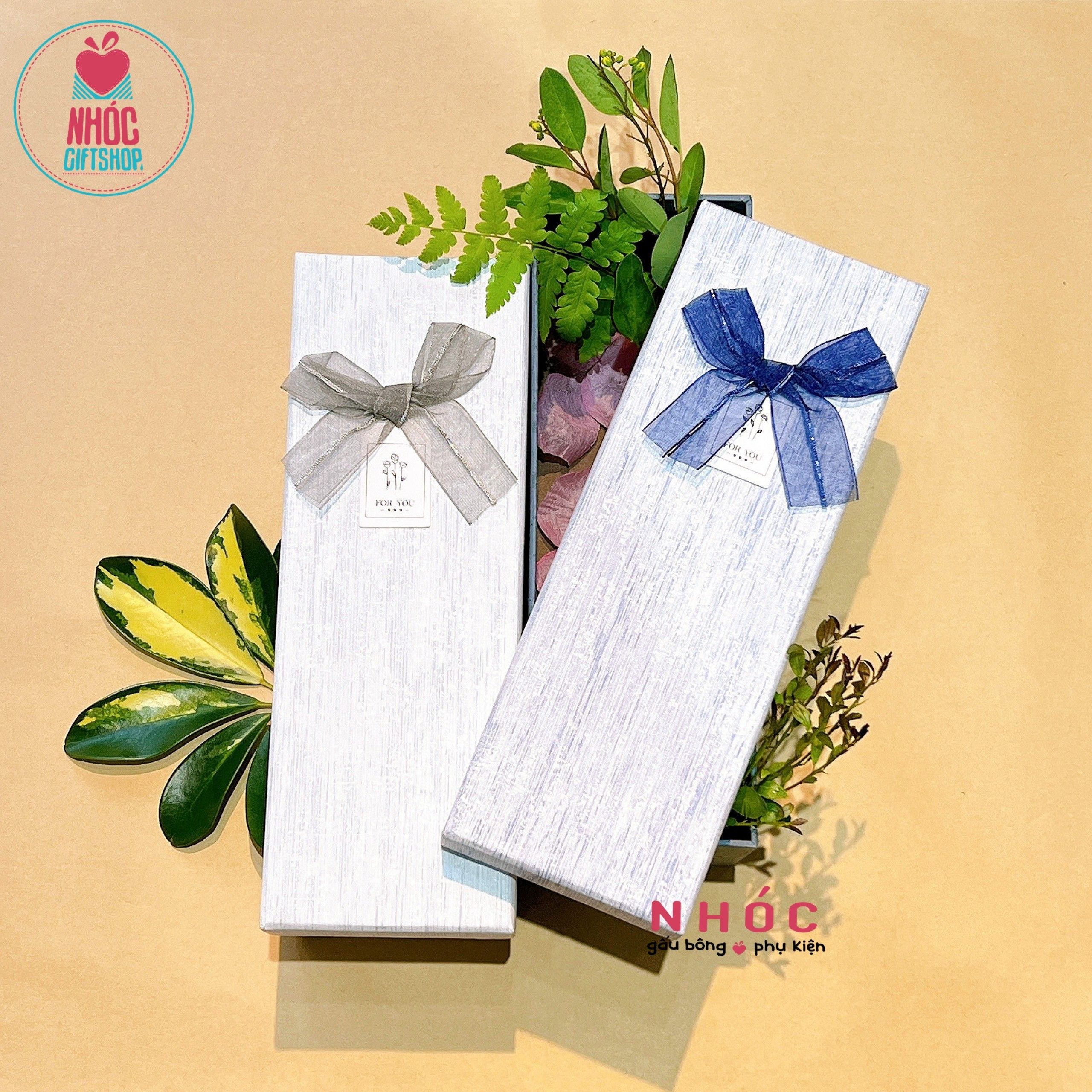 Hộp quà chữ nhật hàn quốc - 0175