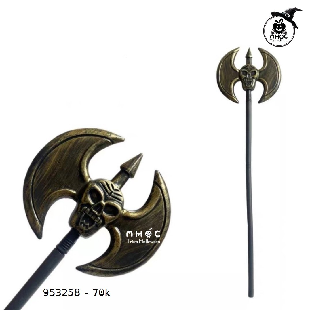 Vũ khí đồng rìu nhọn 2 đầu - 7001