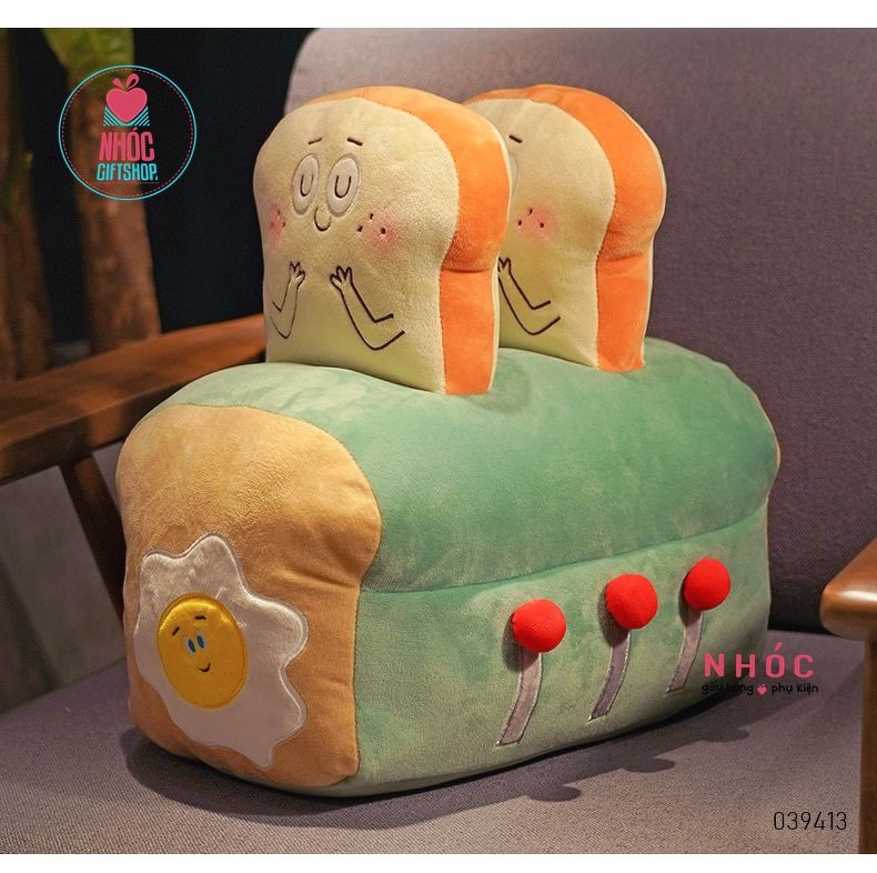 Gối bông máy nướng bánh sandwich - Xanh lá cây - 40350