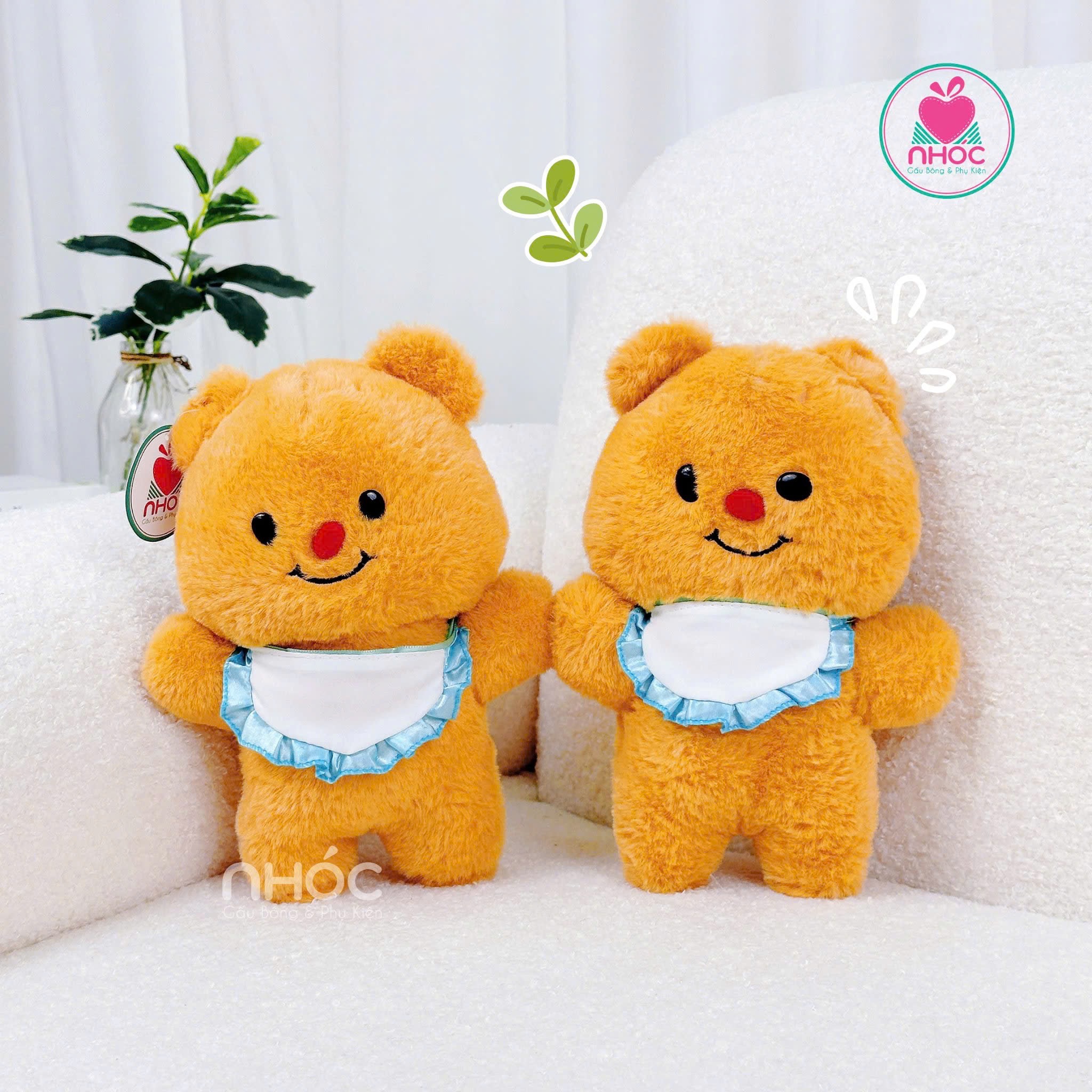 Thú bông Gấu Bơ đeo tạp dề - 2580