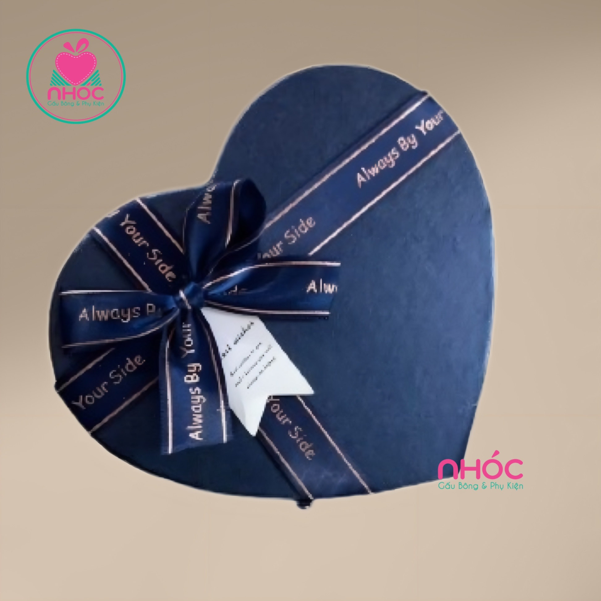 Hộp quà hàn quốc trái tim bộ - 0170