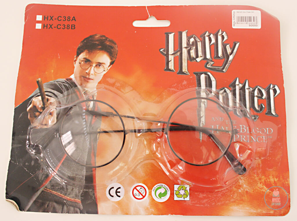 Mắt kính Harry Poster - Đen - 6001