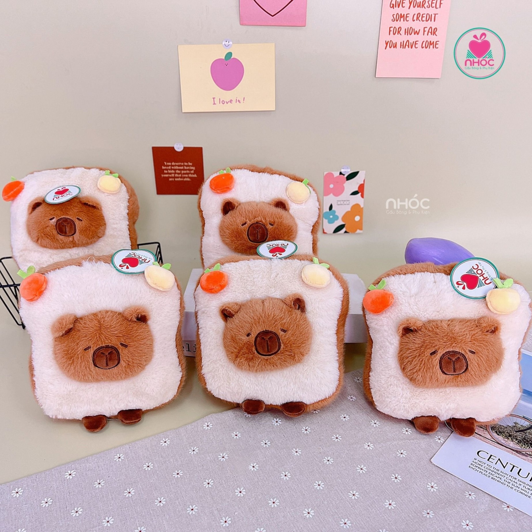 Thú bông nhỏ Capybara Cosplay Sandwich - 20120