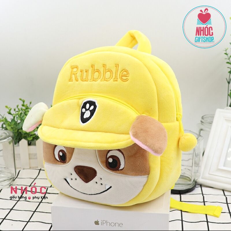 Balo bông Chó cứu hộ - Vàng - 15001