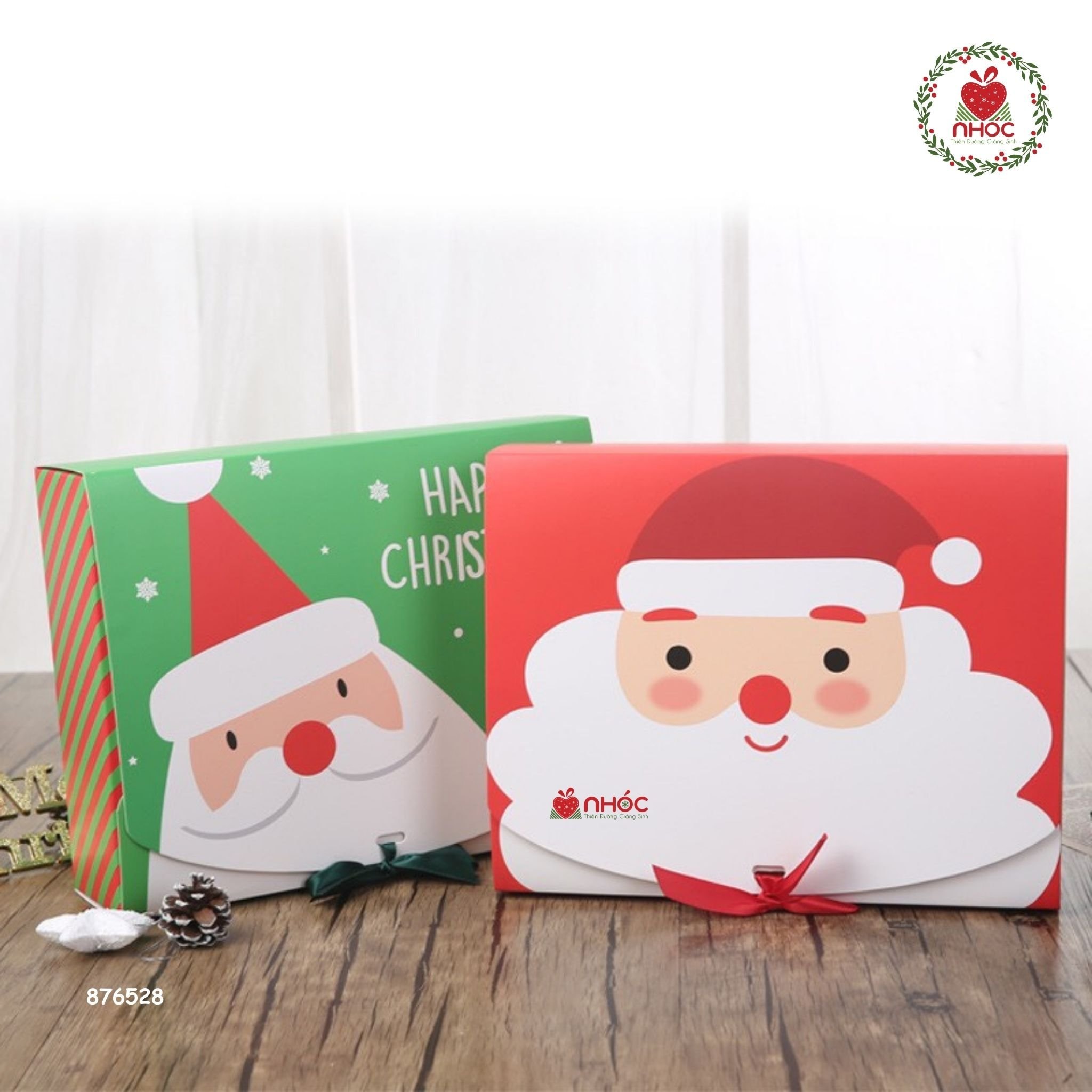 Hộp quà xếp noel - 2540