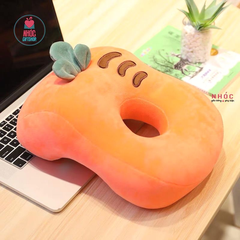 Gối ngủ văn phòng Cà rốt - Cam - 14001