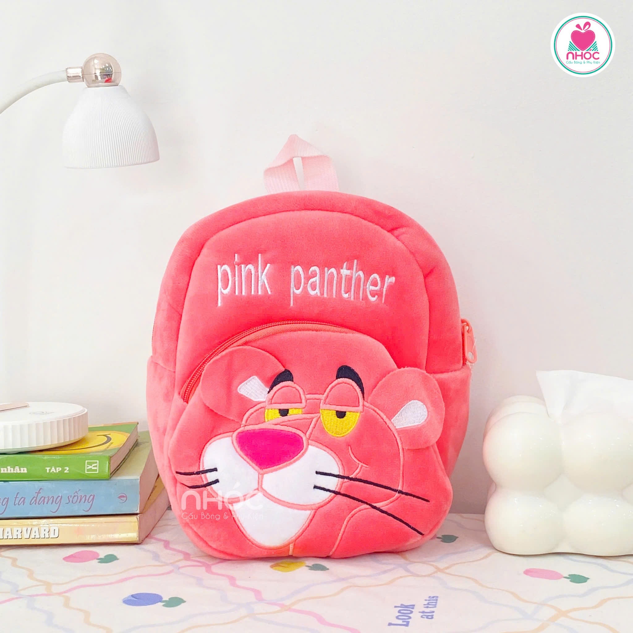 Balo bông kiểu thú - Pink Panther - 15001
