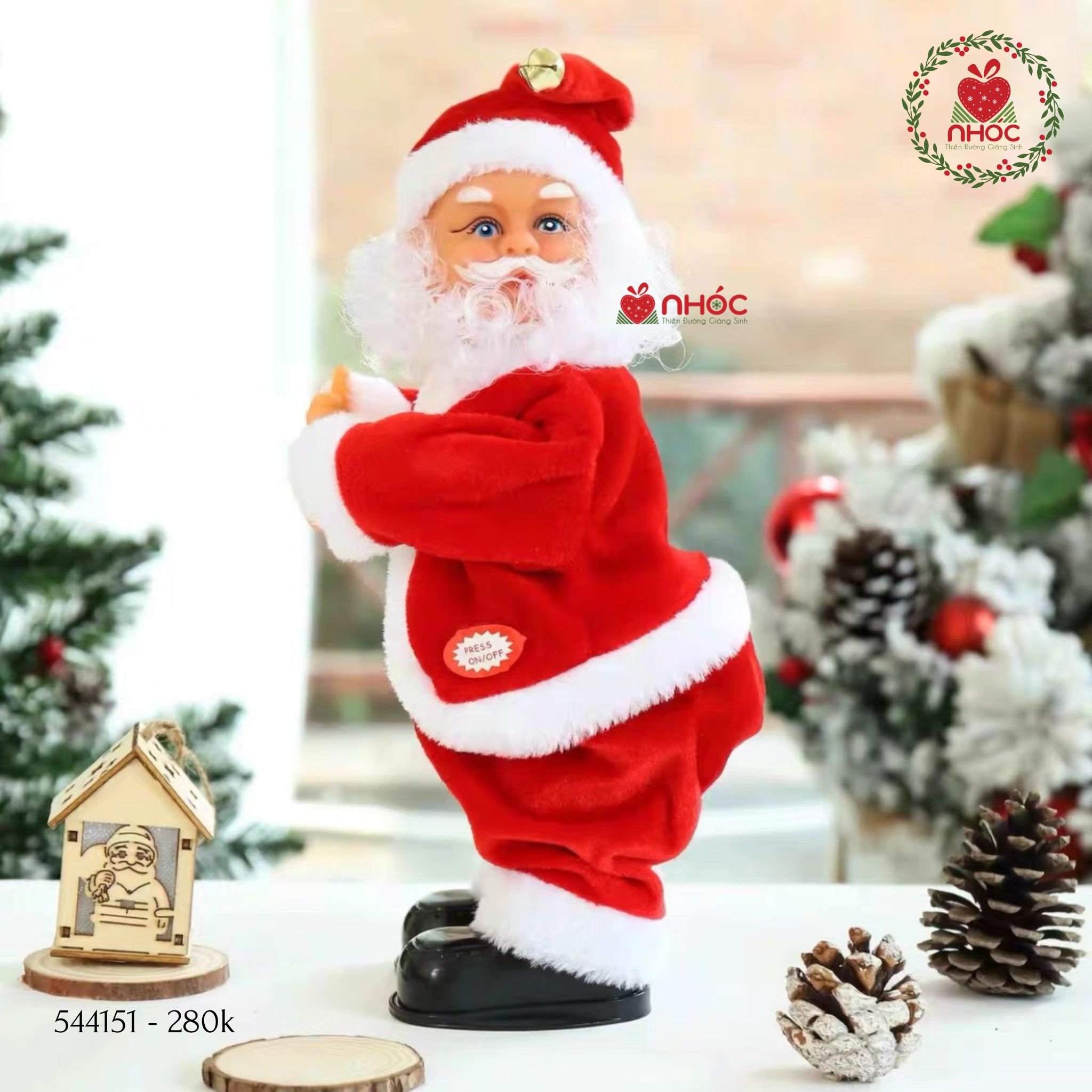 Ông già noel đứng nhạc nhảy - 30280