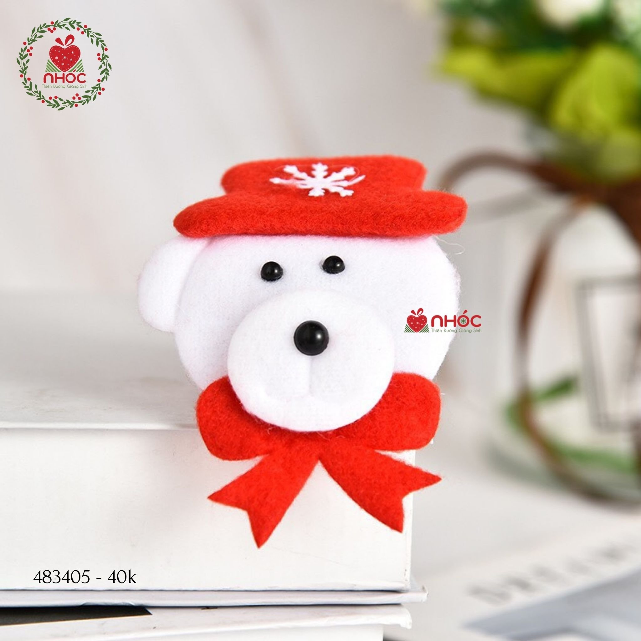 Đồng hồ đeo tay noel 4001 - gấu