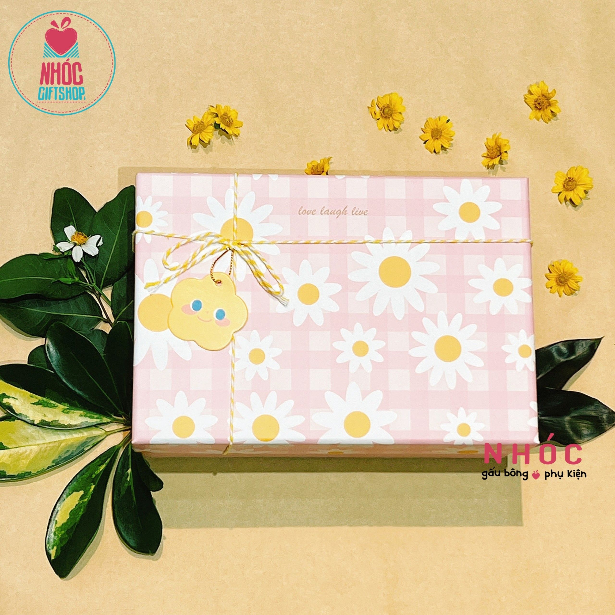 Hộp quà chữ nhật Hàn quốc bộ - CN08 - 290*220*110 - 03110