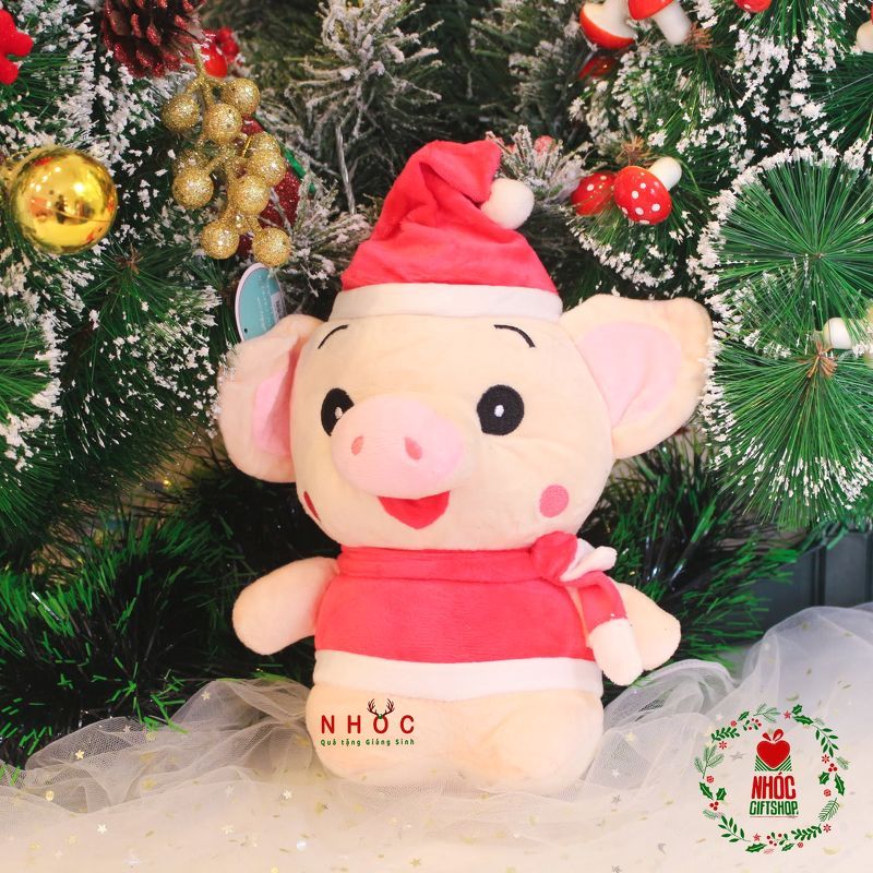 Thú bông noel - Heo - 30120