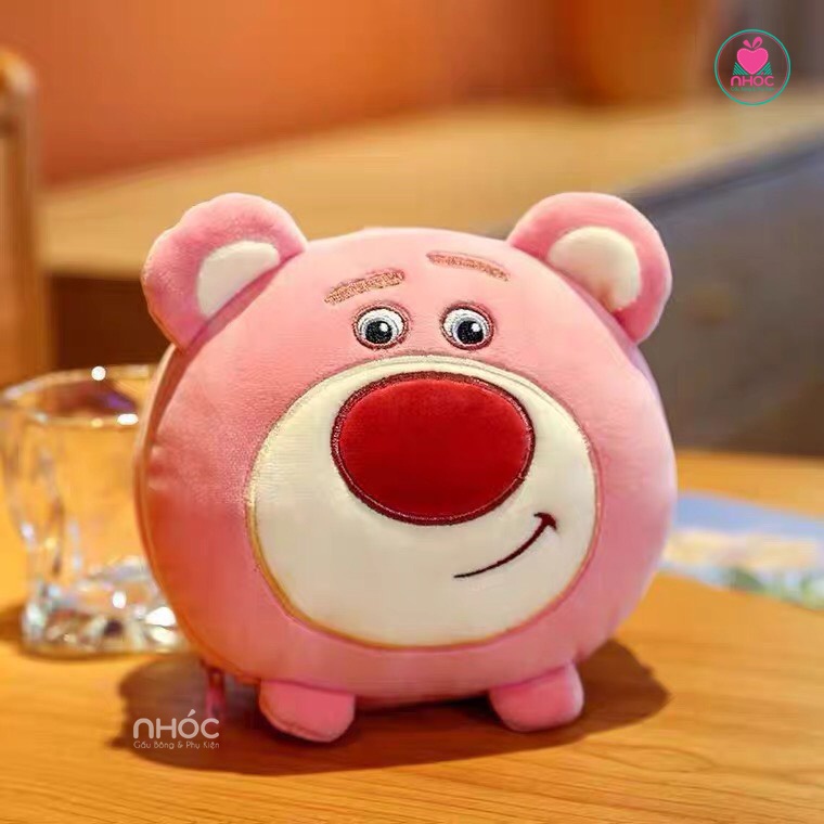 Bịt mắt ngủ kiểu thú Gấu Toy Story - Hồng - 14001