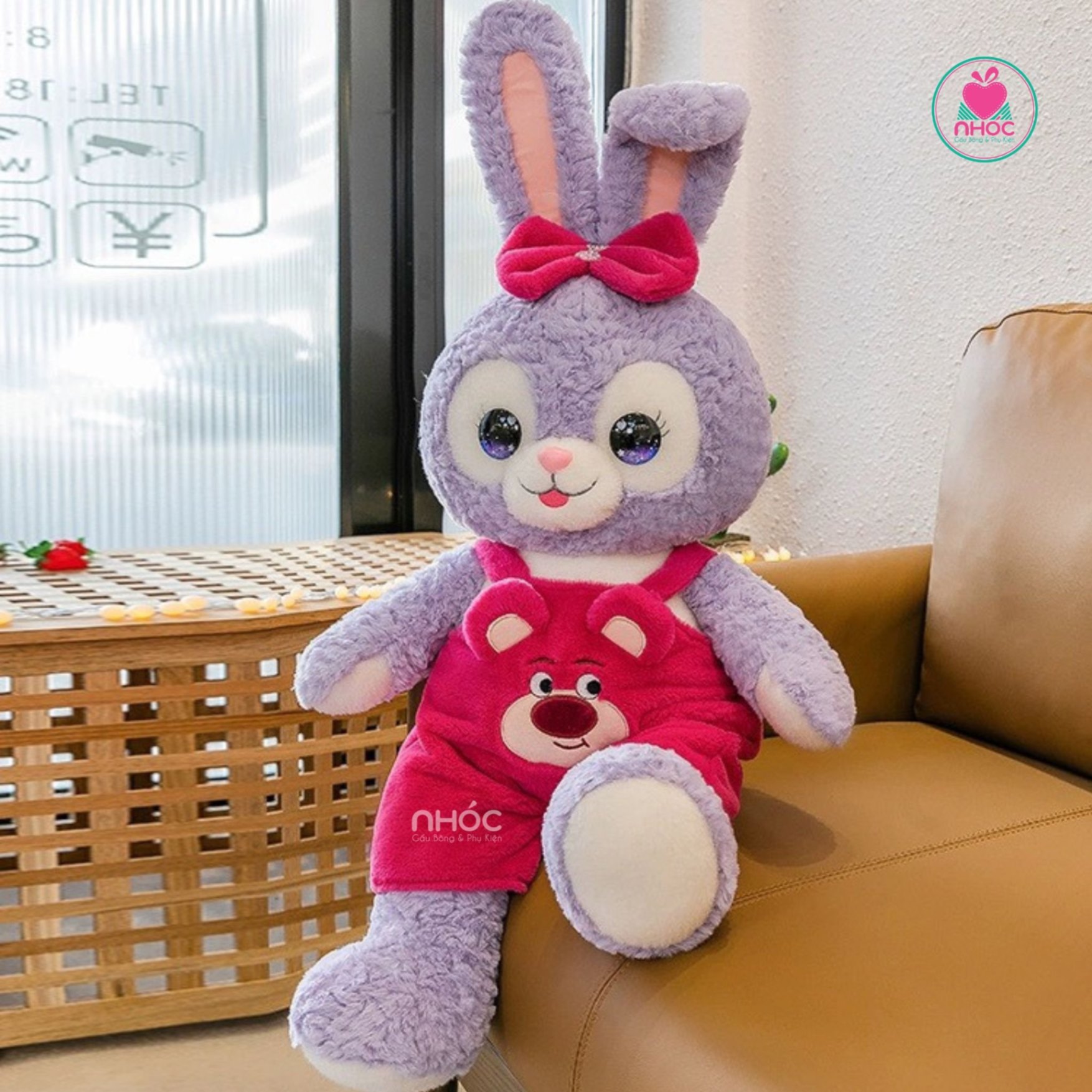 Thú bông Thỏ Stella mặc áo toy lông xù - 50310