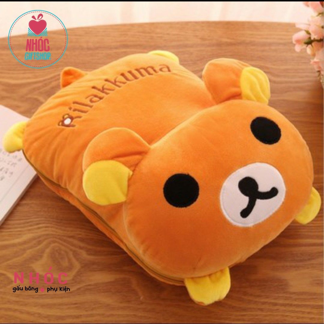 Gối mền thú nằm - Rillakuma nâu - 35320