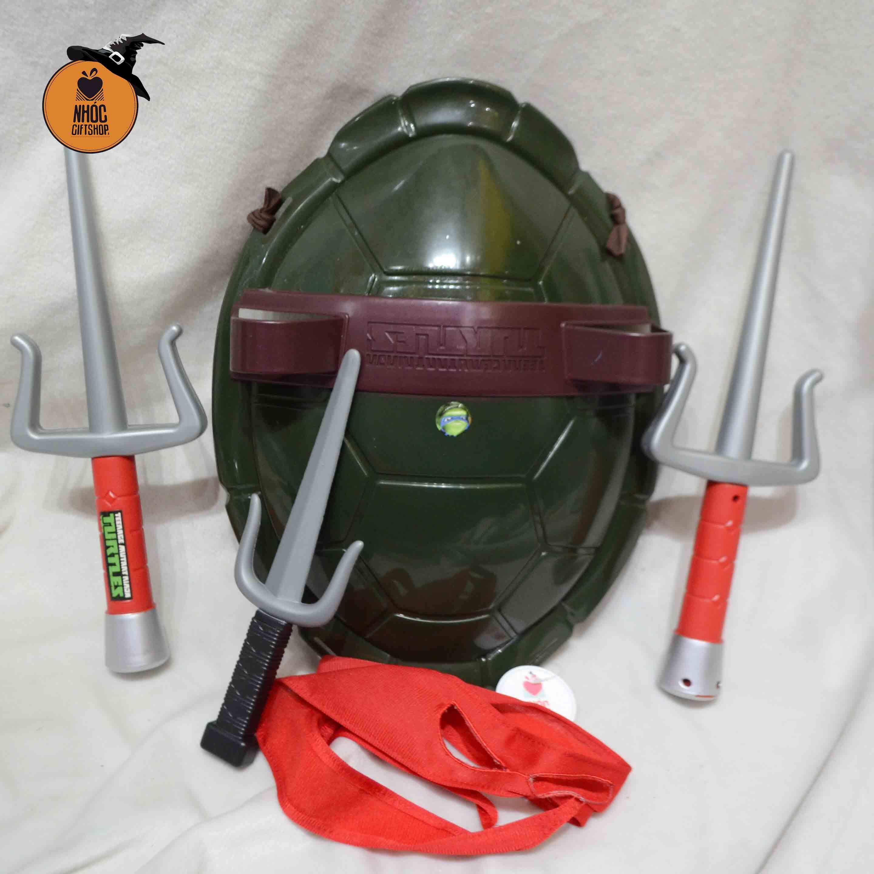 Bộ vũ khí Ninja rùa - Xanh rêu - 24001