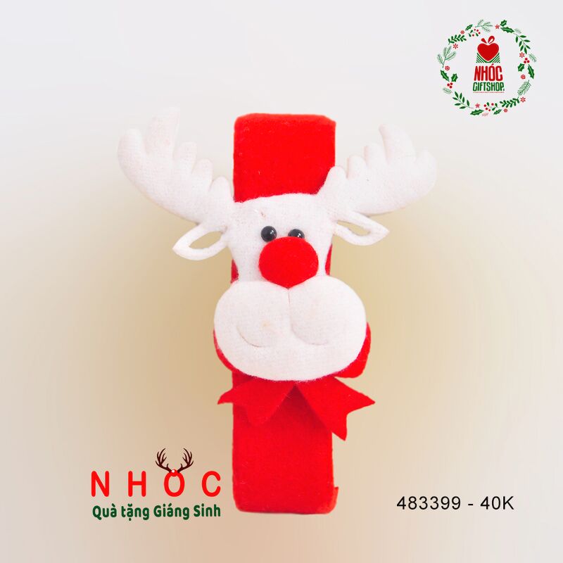 Đồng hồ đeo tay noel 4001 - tuần lộc