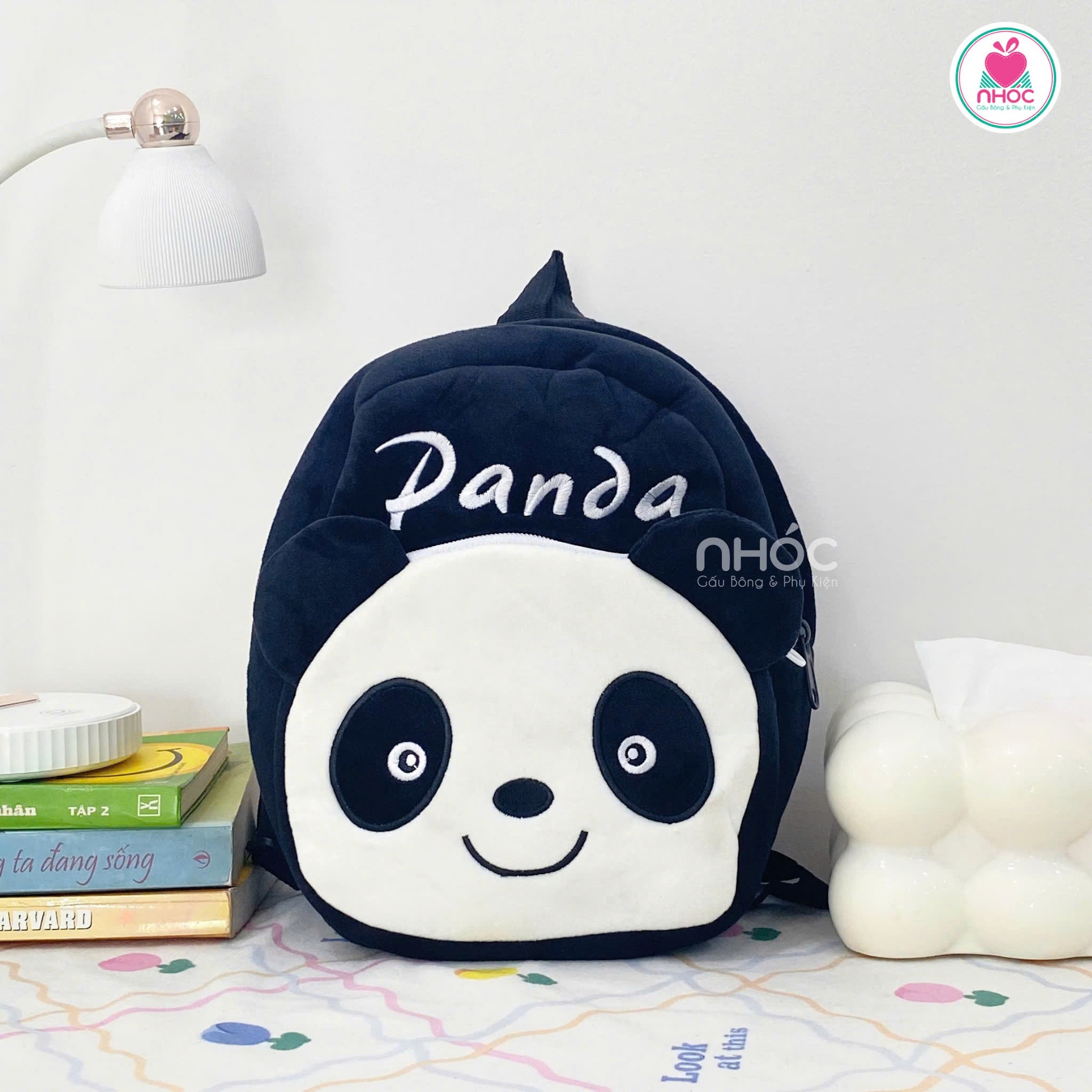 Balo bông kiểu thú - Panda - 15001