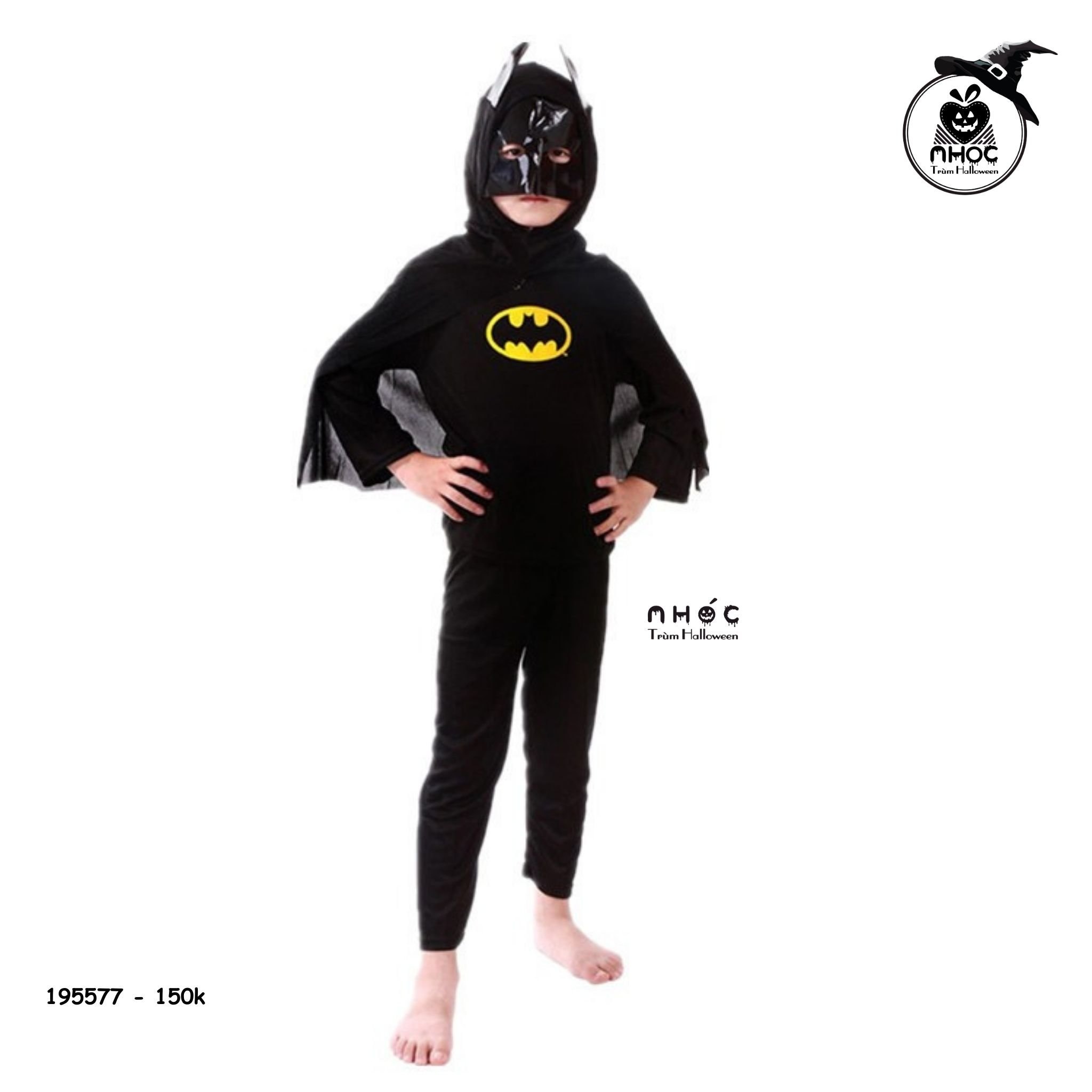 Đồ bộ Batman vải thun - Size S - 105150