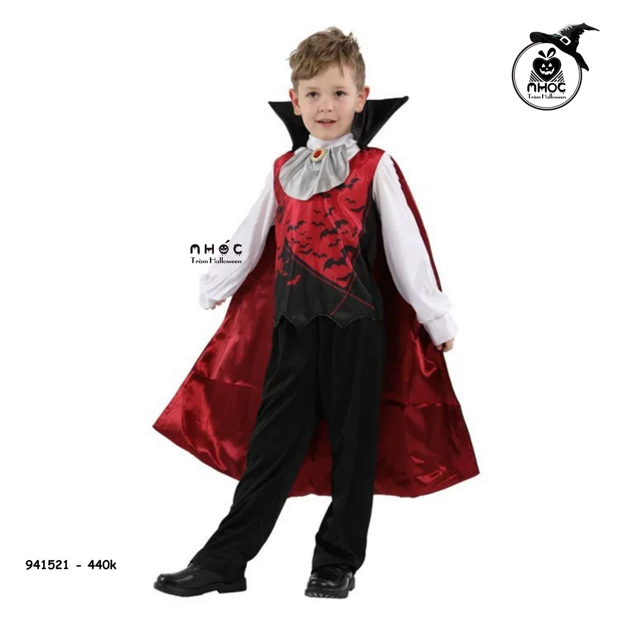 Bộ đồ ma cà rồng Vampire Bat Boy - Size M - 120440