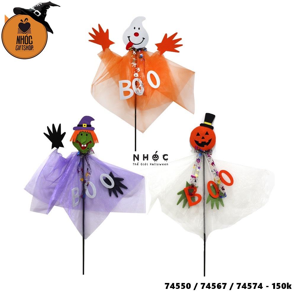 Trang trí nỉ cây cắm ma boo - Tím - 11001