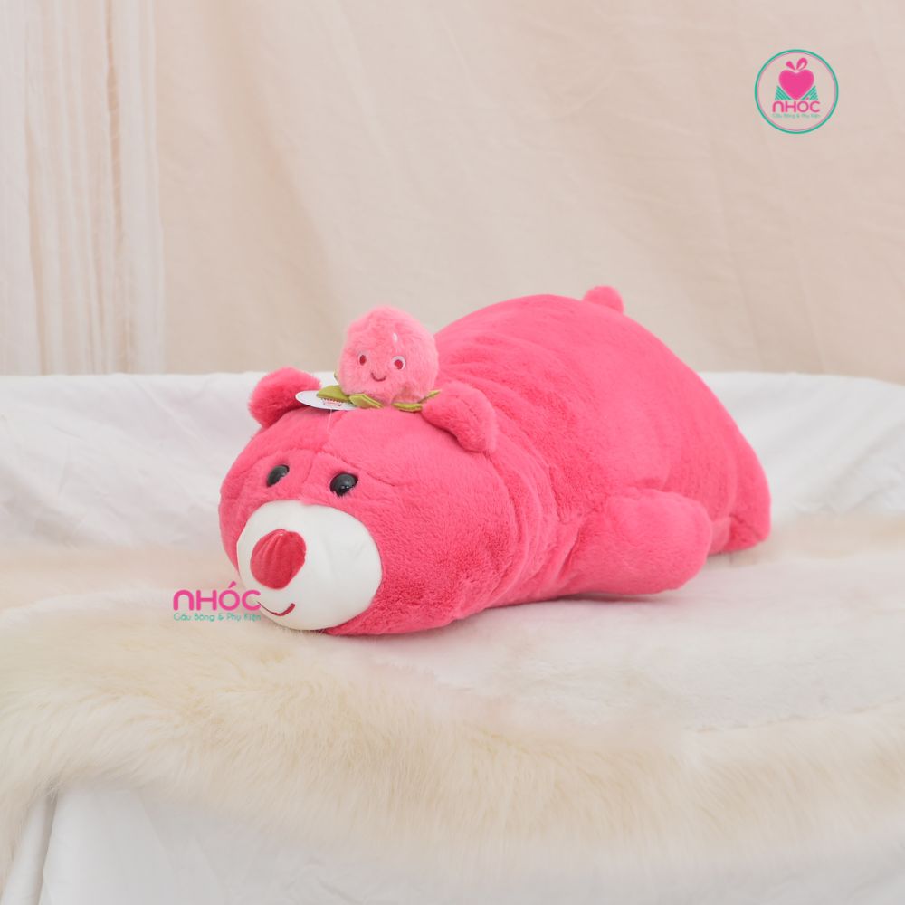 Thú bông Toy Story đầu đính trái cây lông xù - Hồng - 70340