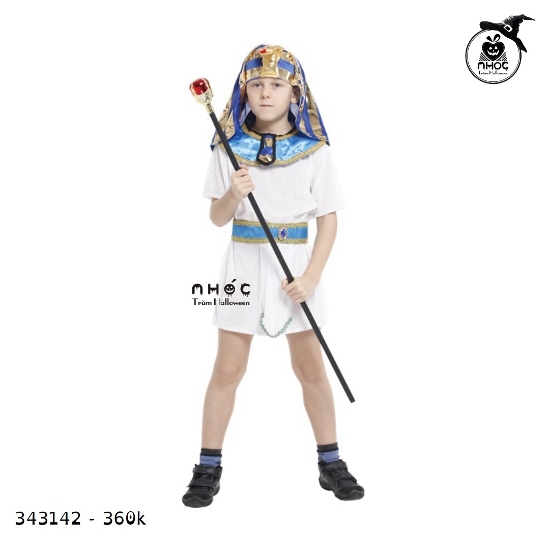 Aó halloween Egyptian prince combo nón - Size M - 36001