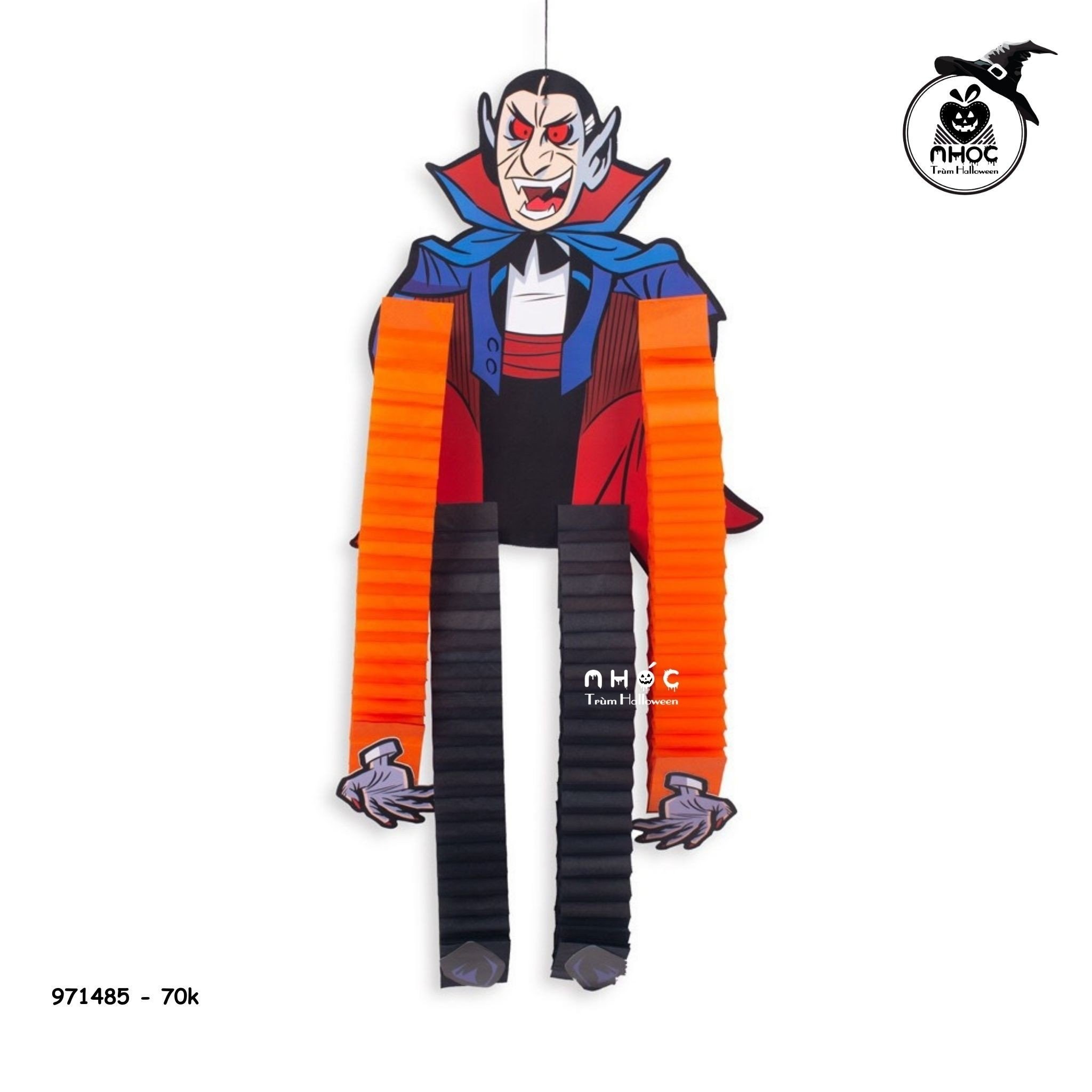 Mô hình giấy lò xo dracula 7001
