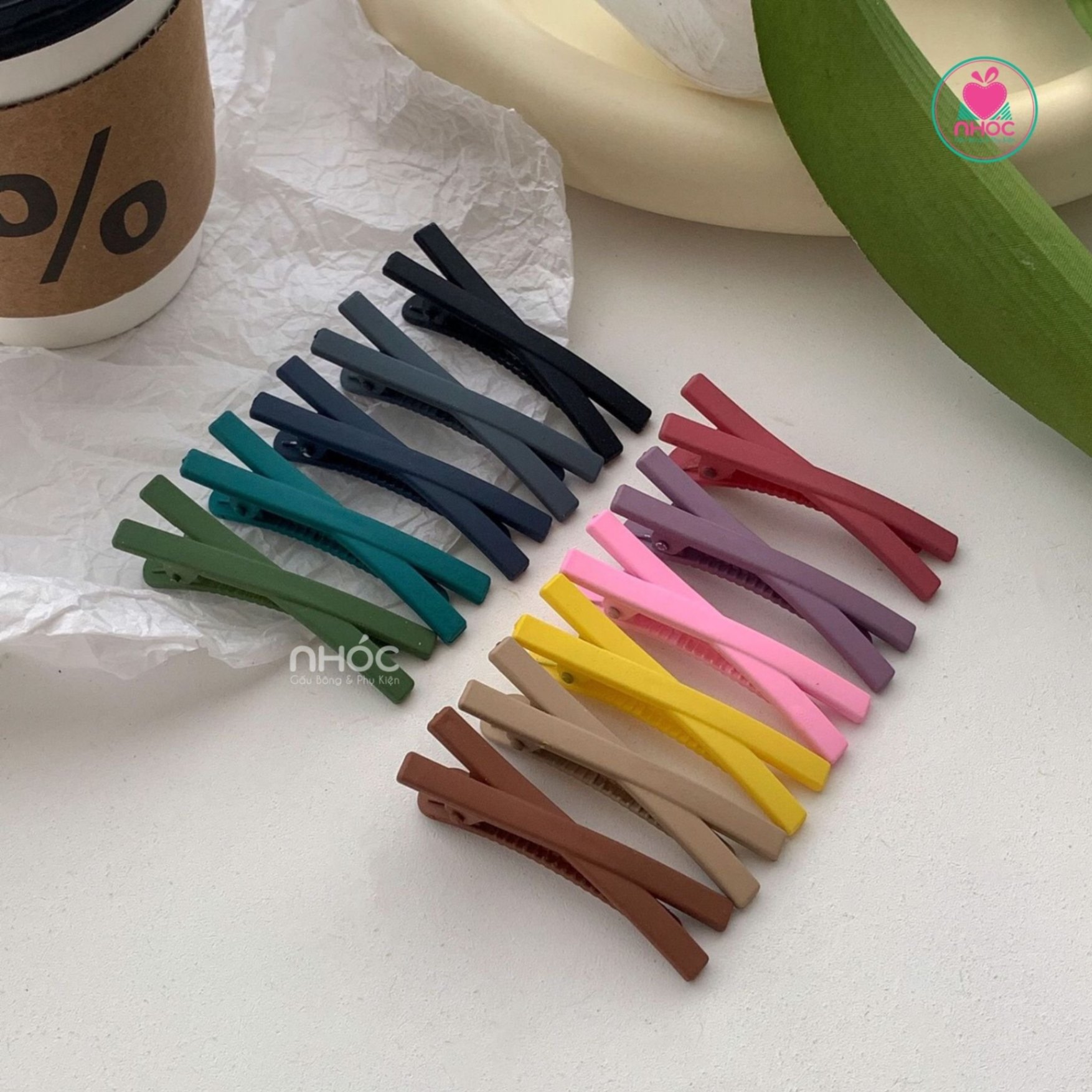 Kẹp mái kiểu chữ X combo 2 - 2001