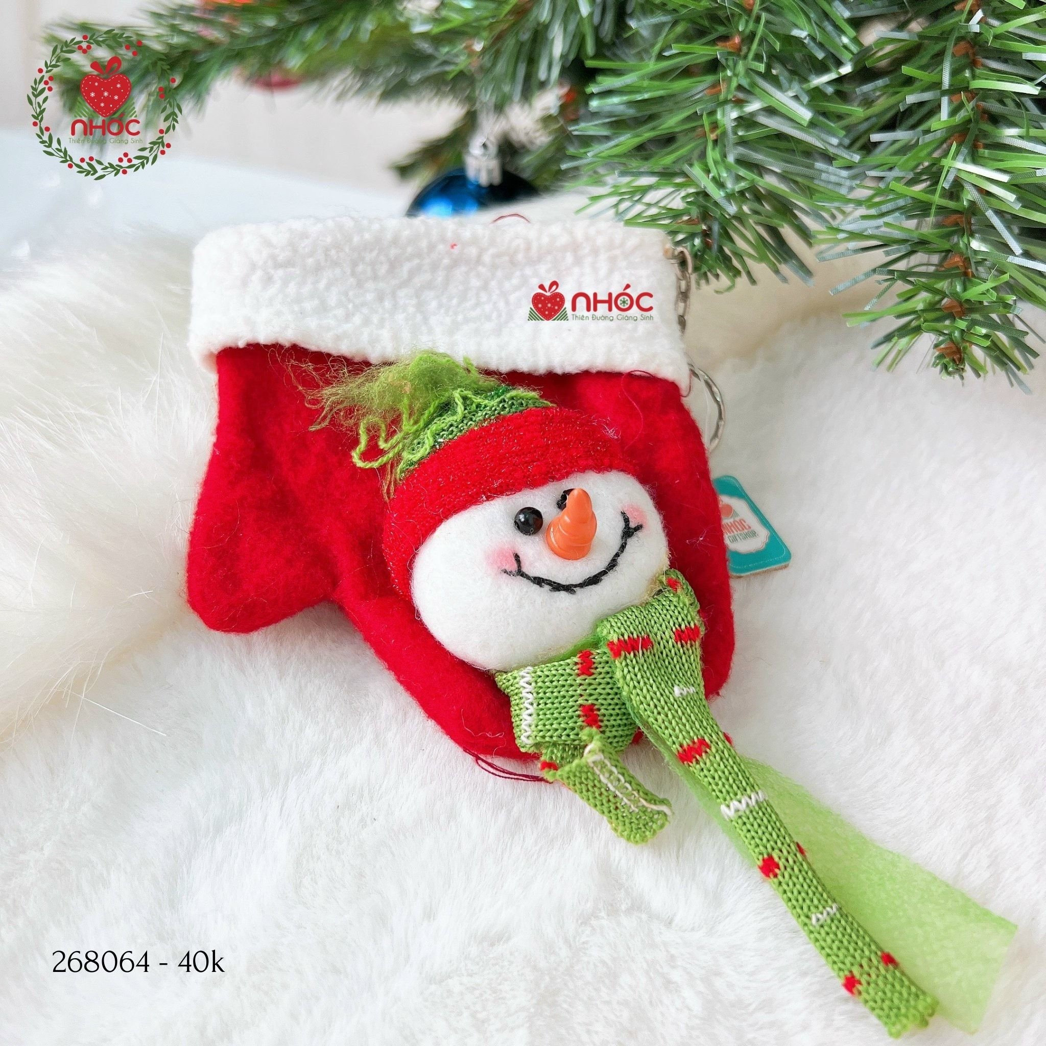 Móc khóa bao tay noel 4001