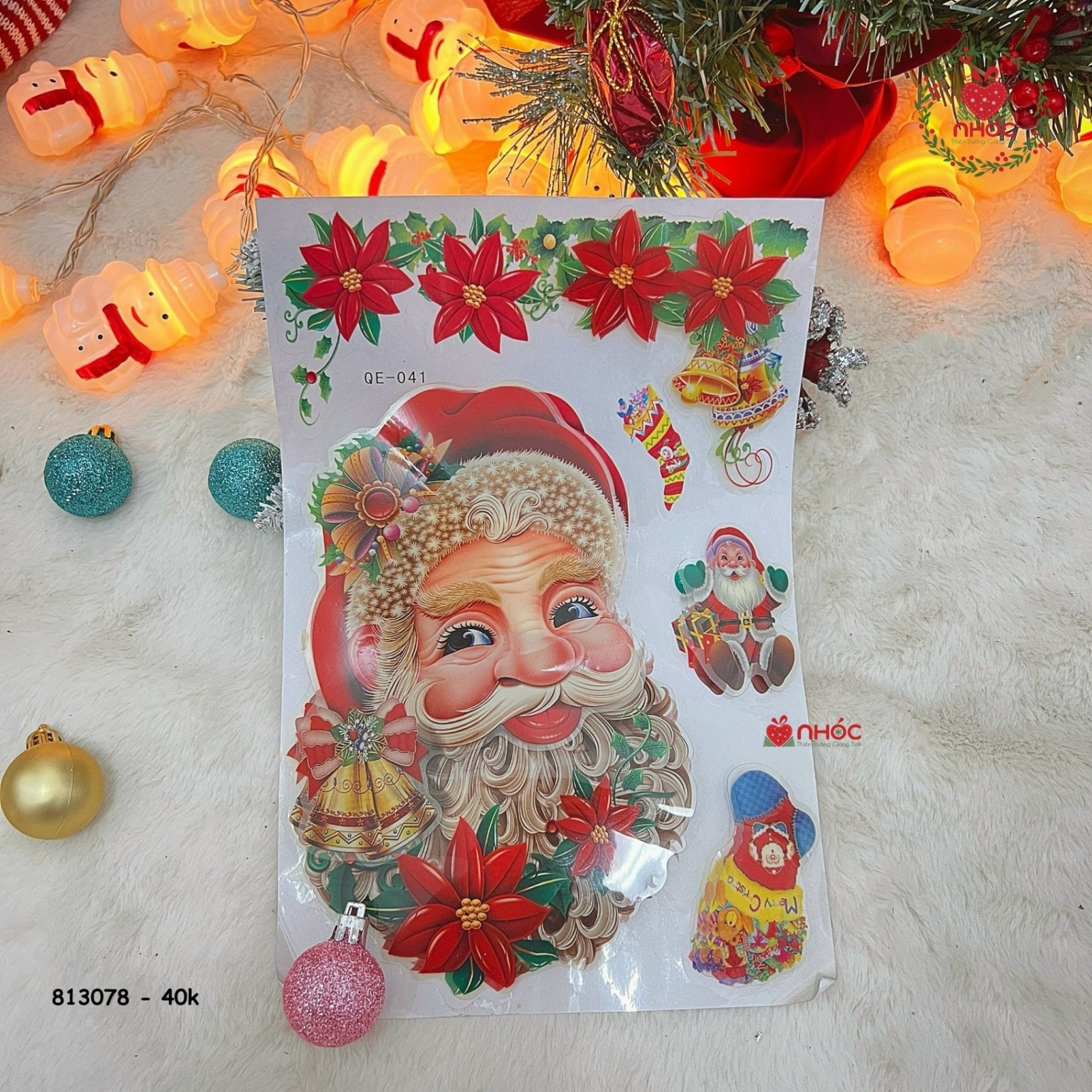 Mô hình trang trí noel 6D - 4001