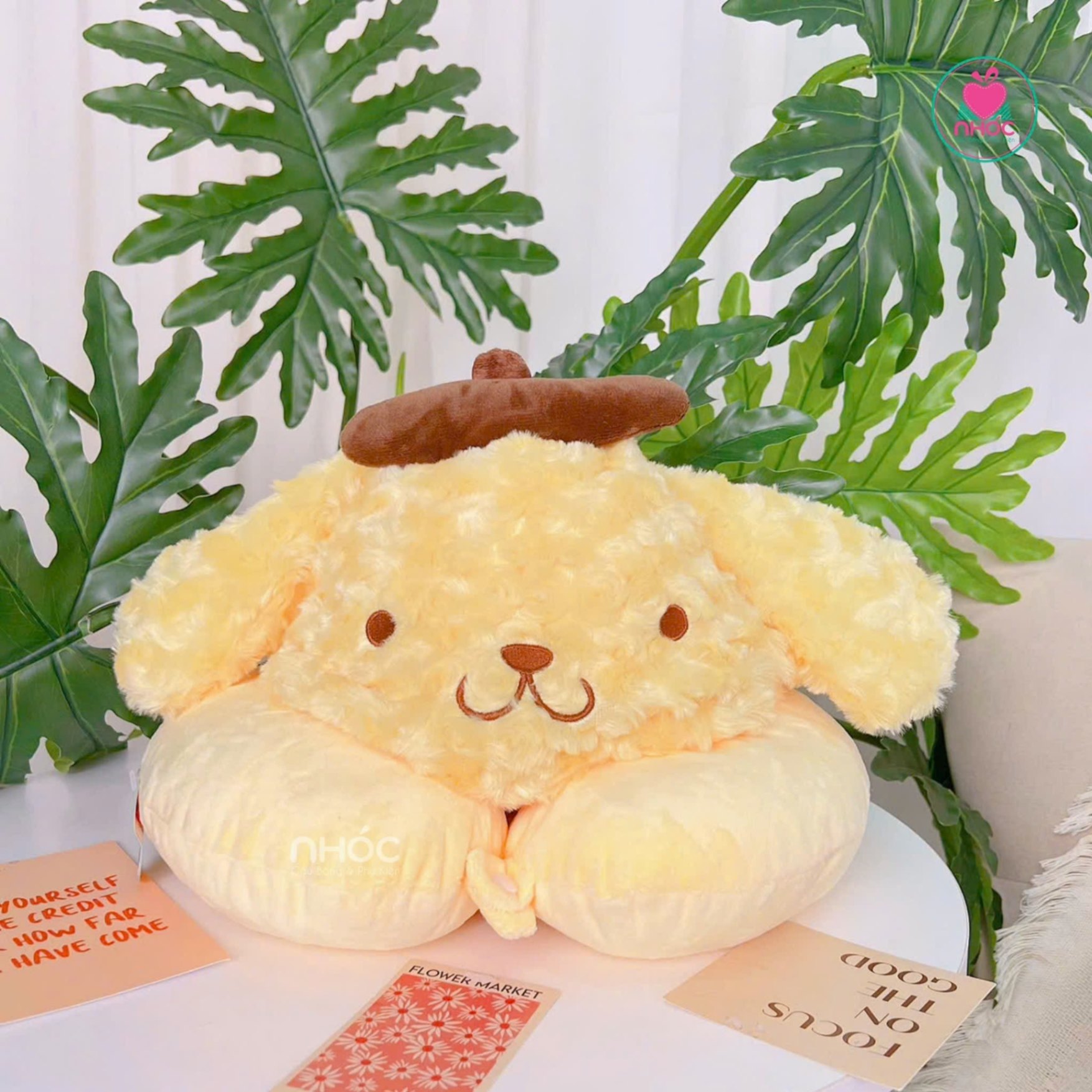 Gối kê cổ bông kiểu nón thú - Purin - 30240