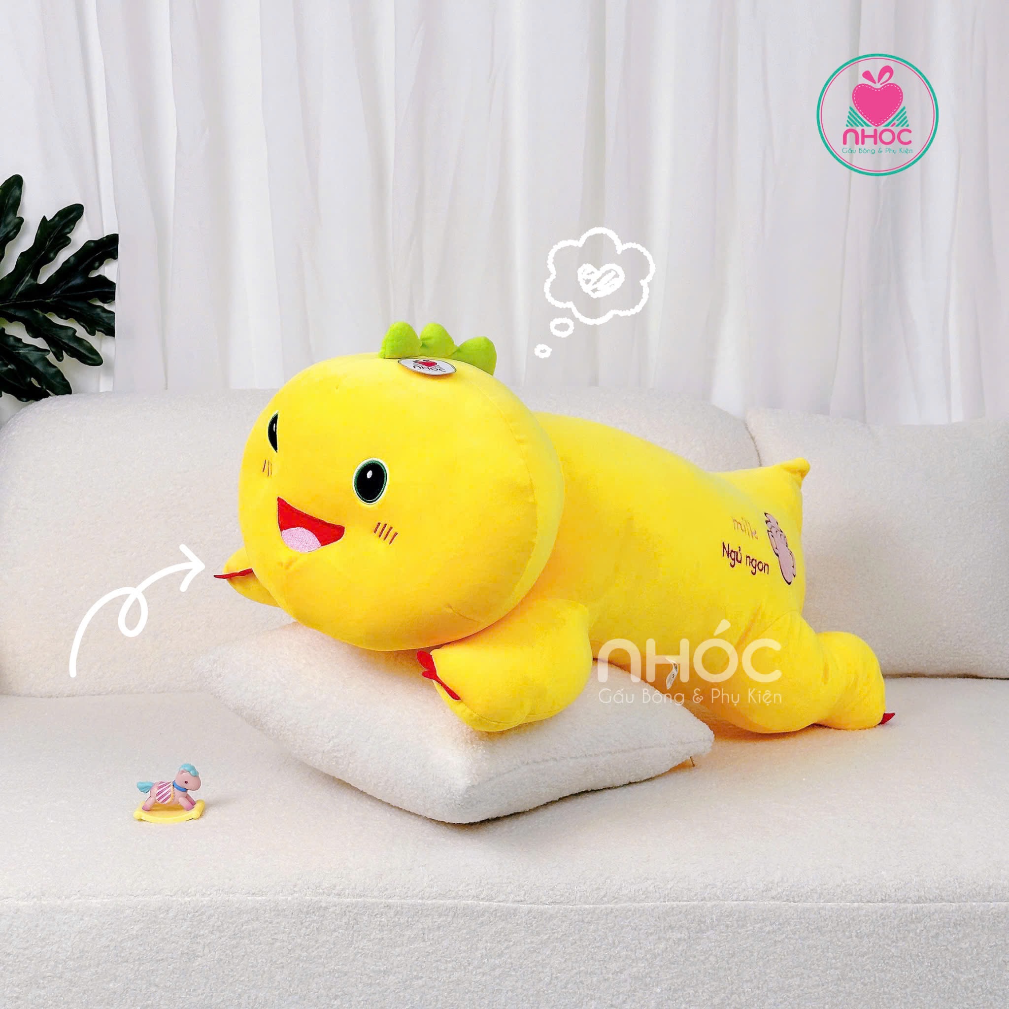 Thú bông Khủng long siêu quậy lông xù - 60510