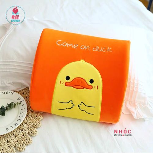 Gối tựa lưng cao su non kiểu thú - Vịt vàng - 35250