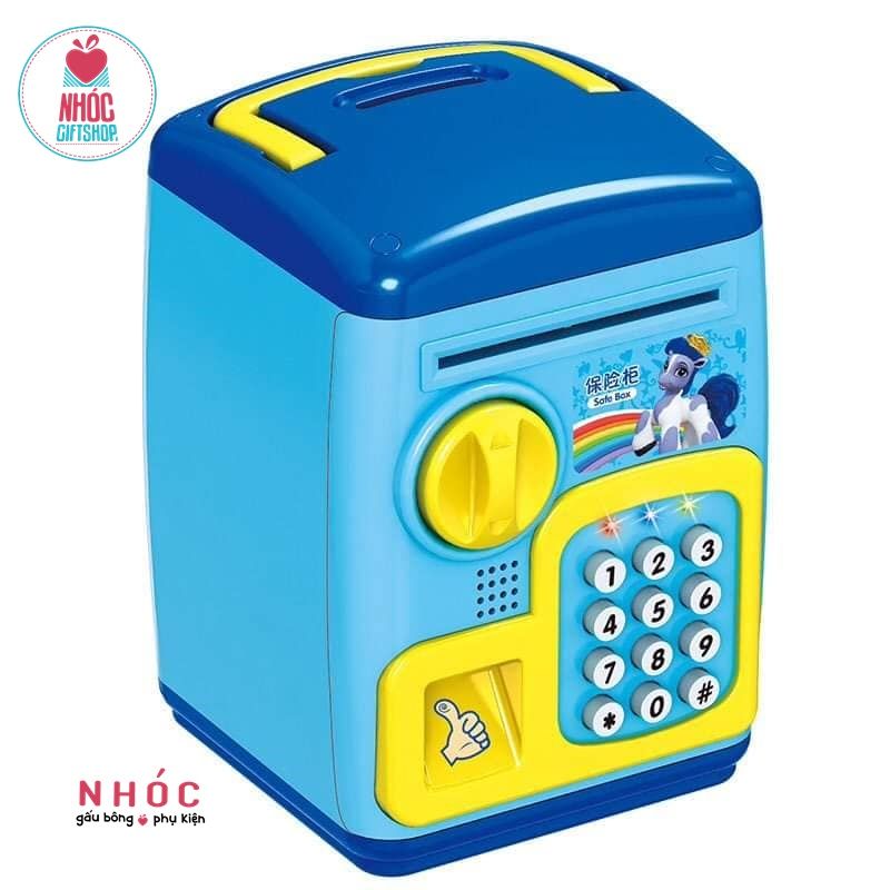 Ống heo két sắt ngựa Pony - Xanh da trời - 35001