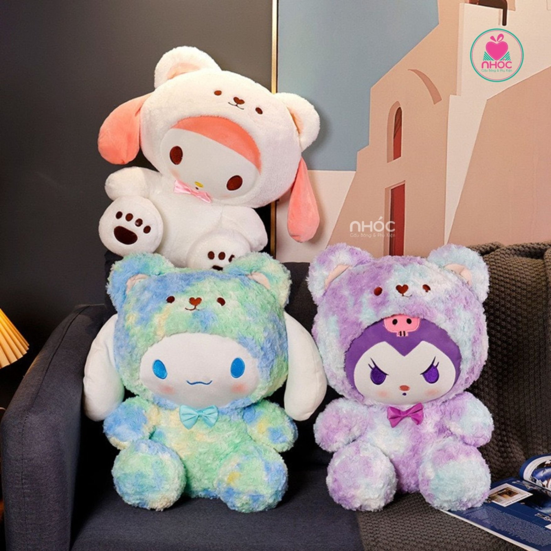 Thú bông nhỏ Cosplay gấu ombre