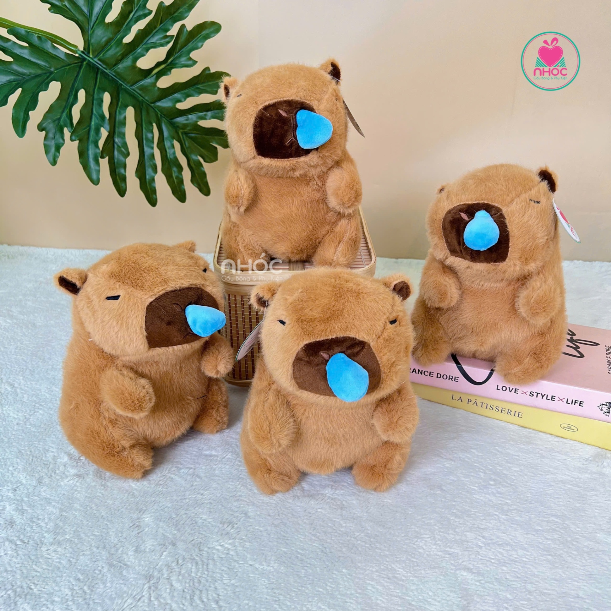 Thú bông nhỏ Capybara chảy nước mũi OD - 20120