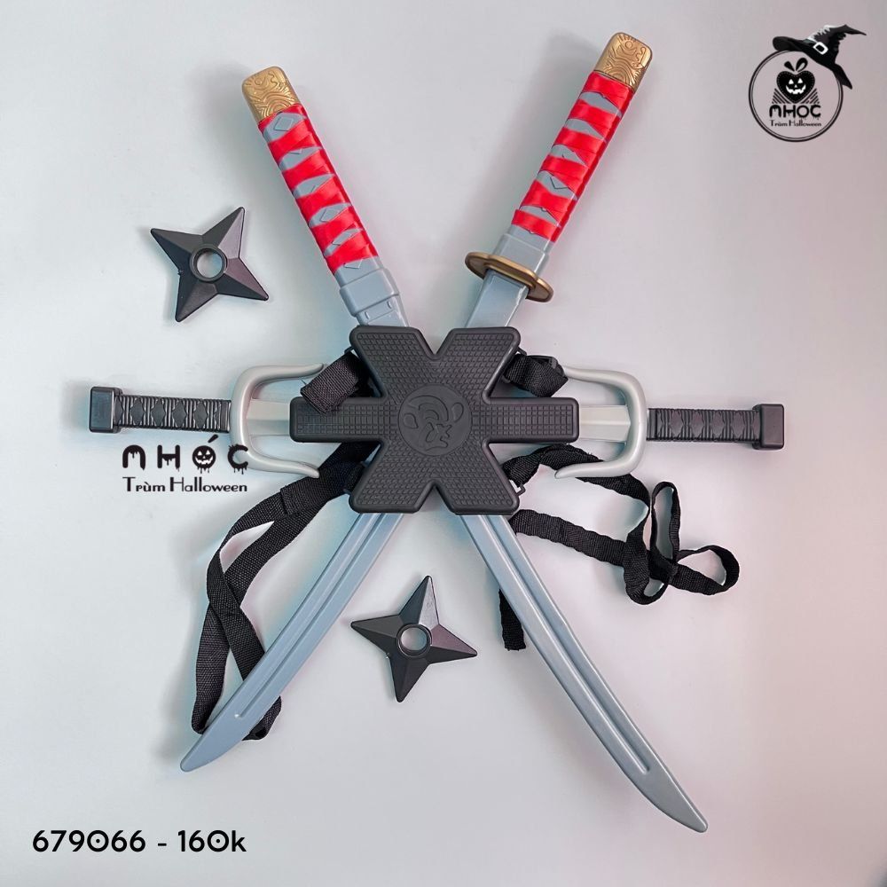 Bộ vũ khí ninja -16001