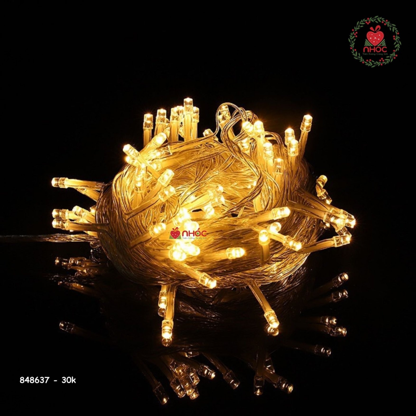 Dây đèn chớp 20 bóng - 30030 - Vàng