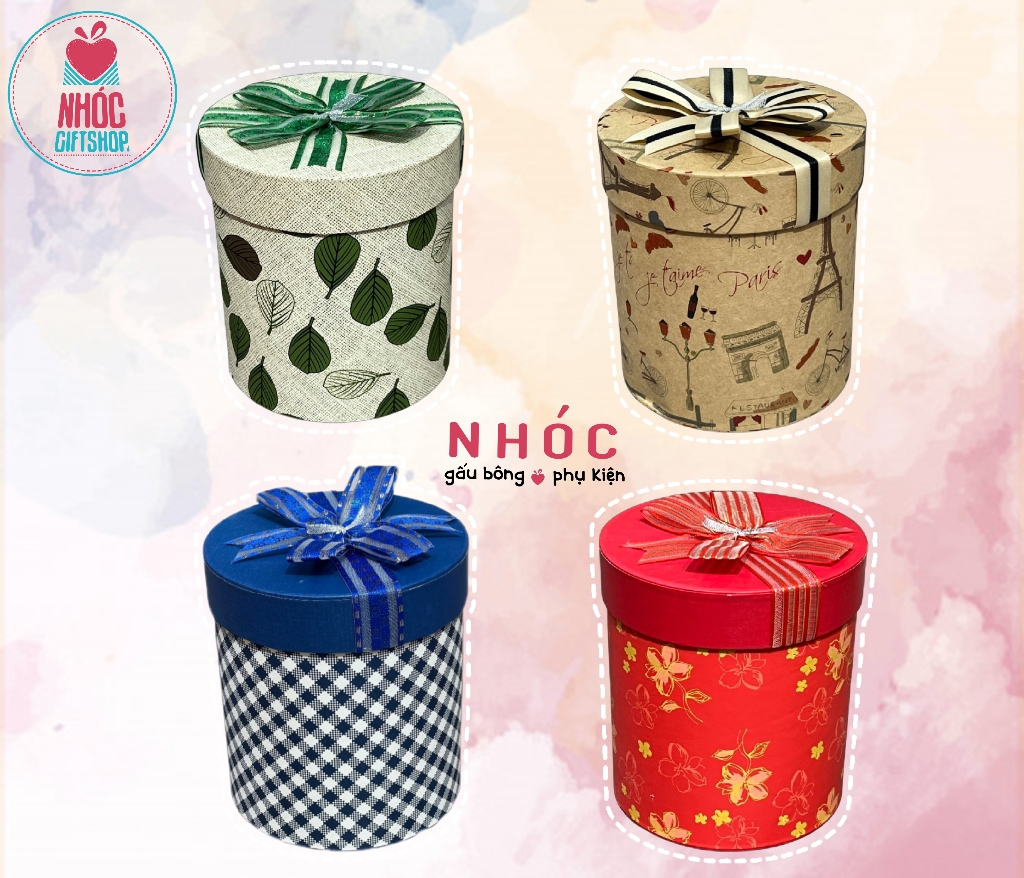 Hộp quà VN Tròn 13 * 15 - 6001