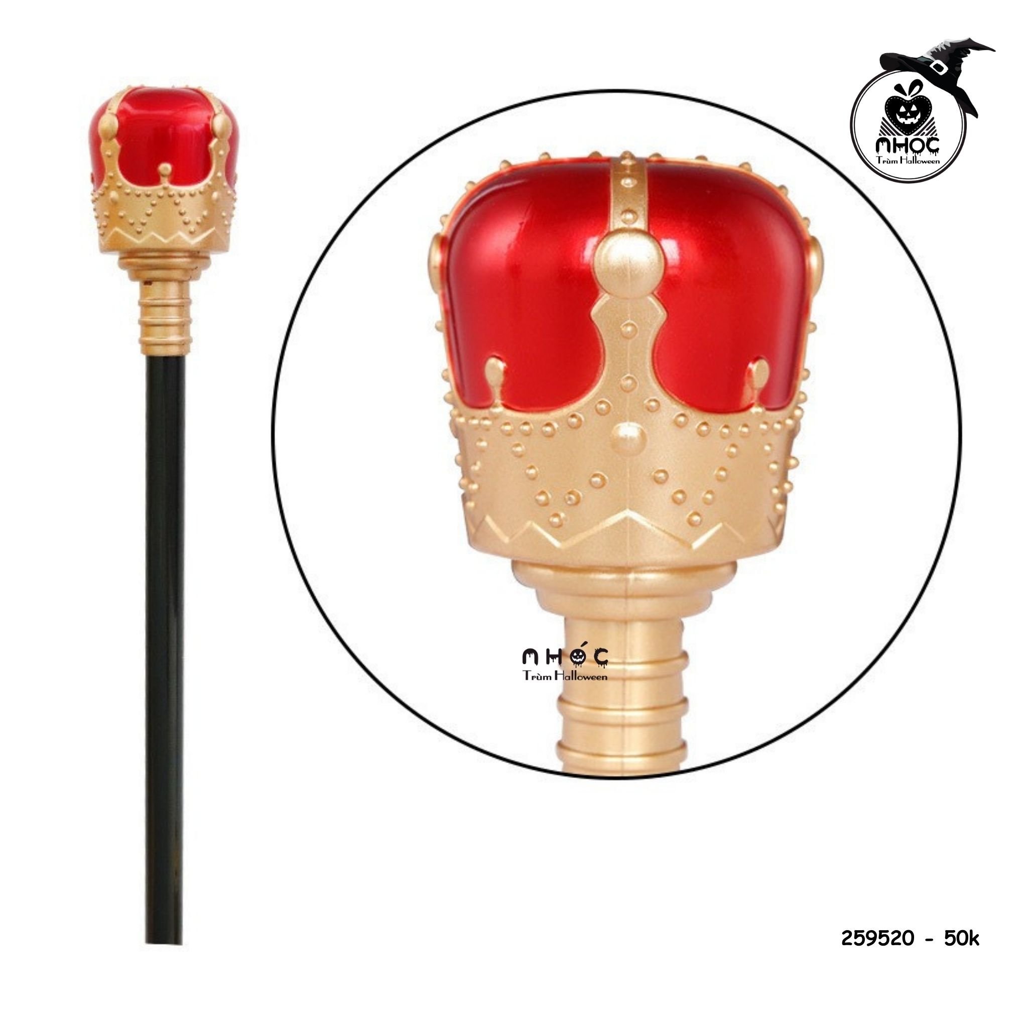 Vũ khí quyền trượng vua - Đỏ - 5001